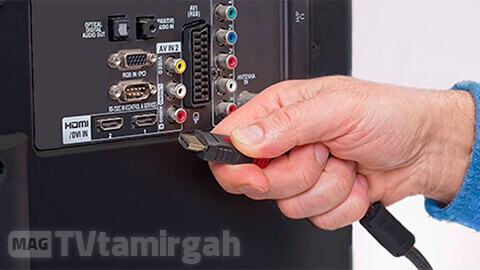 امتحان سایر ورودی های HDMI