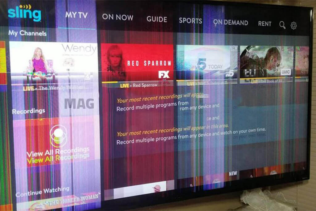 علت پرش تصویر یا لرزش تصویر در تلویزیون و روش های تعمیر آن